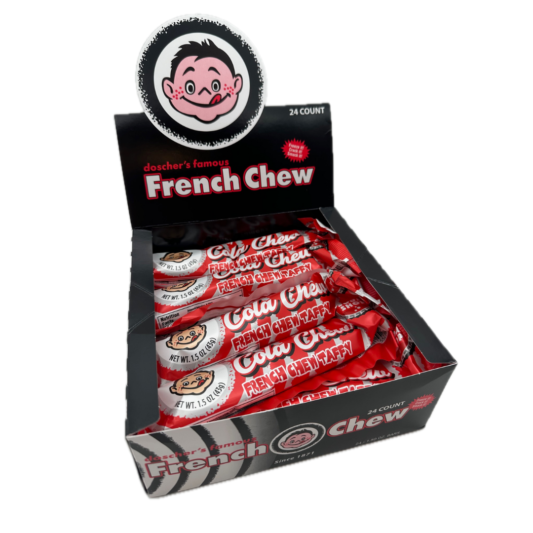 Doscher's Cola Chew French Taffy - 1.5oz / 24ct