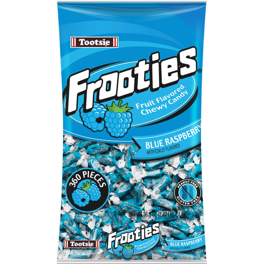 Blue Raspberry Tootsie Frooties - 360ct
