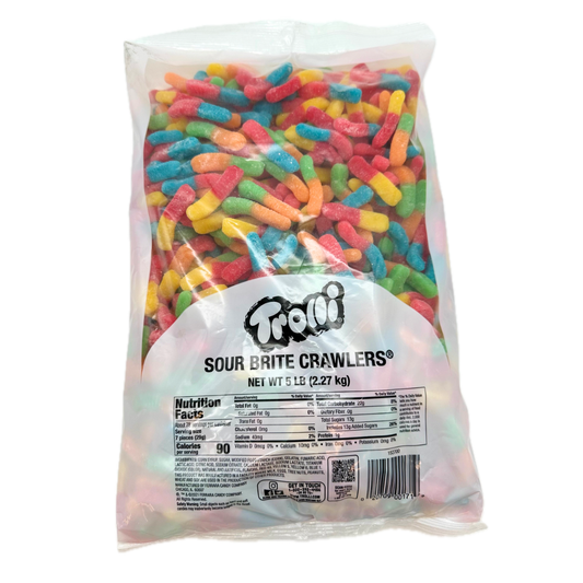 Trolli Sour Brite Crawlers - 5lb
