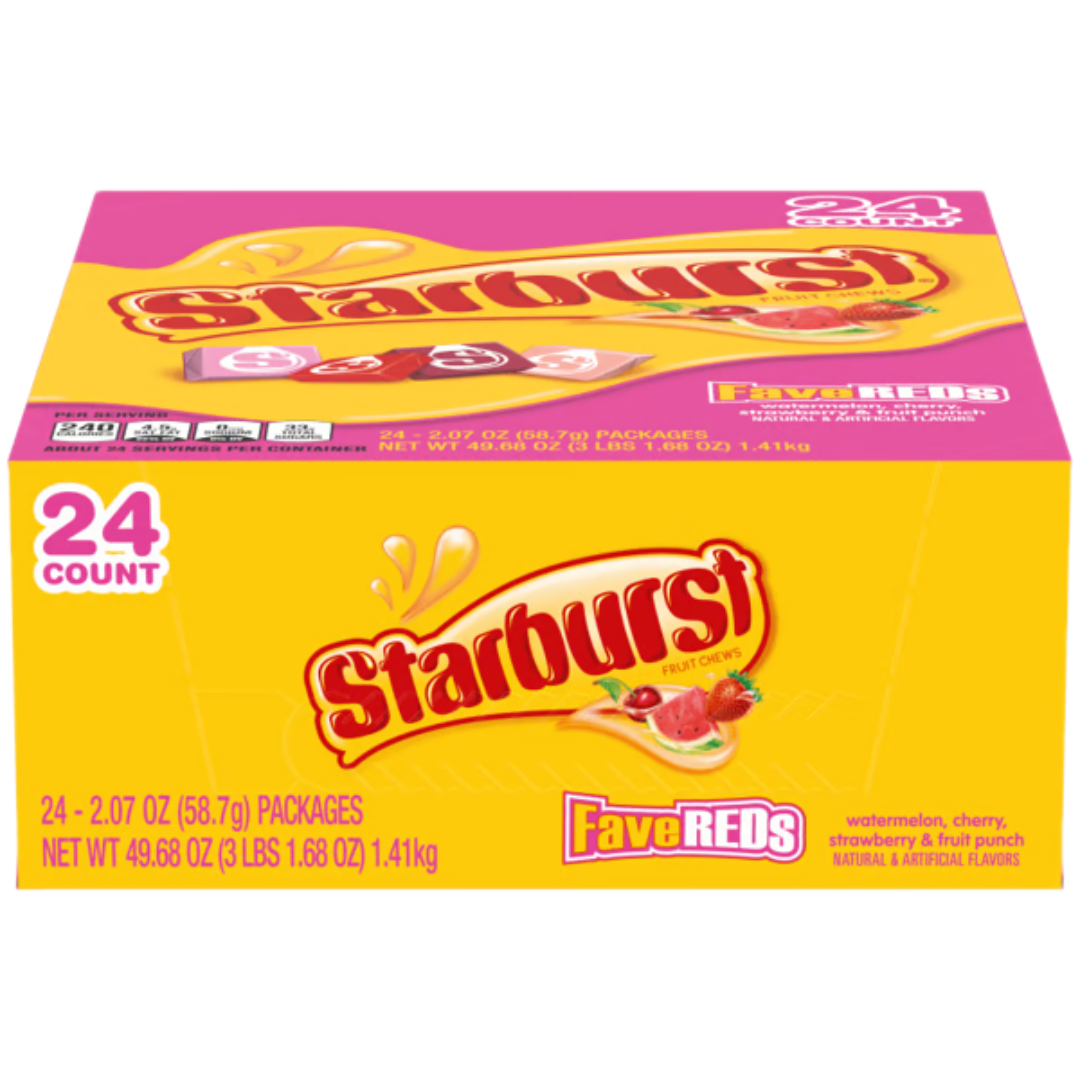 Starburst Fave Reds - 2.07oz / 24ct