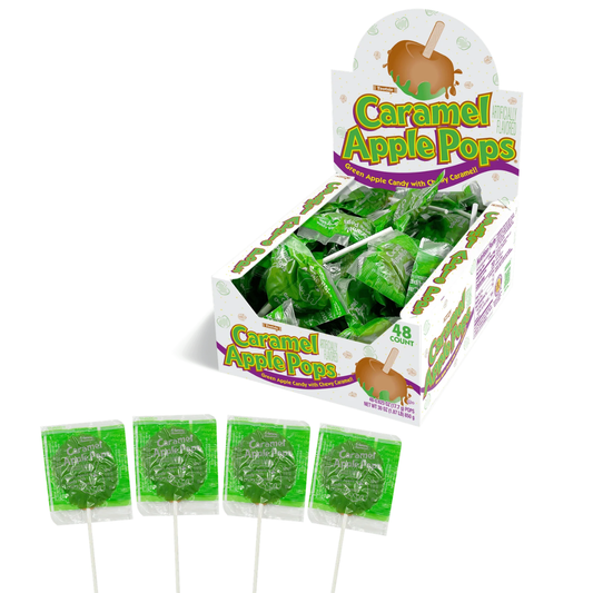 Tootsie Caramel Apple Pops - 0.625oz / 48ct