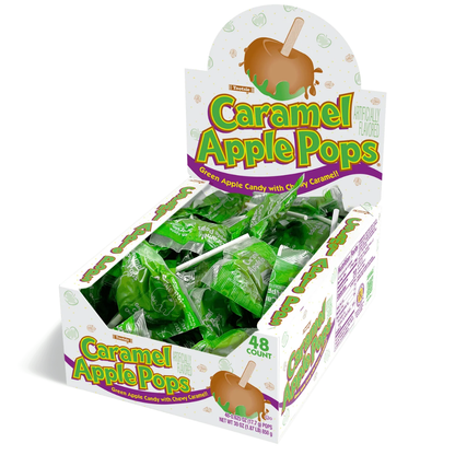 Tootsie Caramel Apple Pops - 0.625oz / 48ct