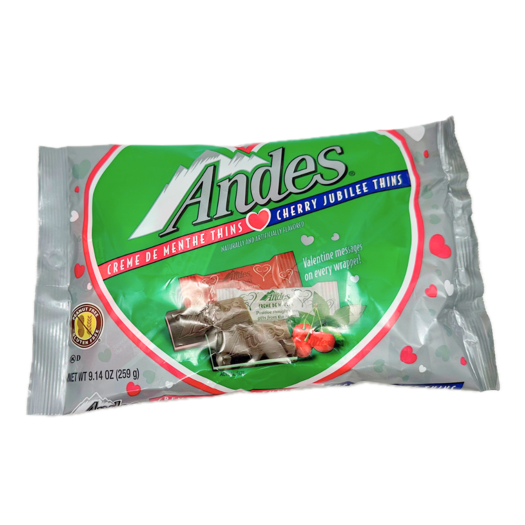 Andes Creme de Menthe and Cherry Jubilee Thins - 9.14oz