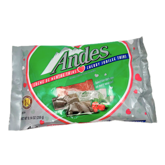 Andes Creme de Menthe and Cherry Jubilee Thins - 9.14oz