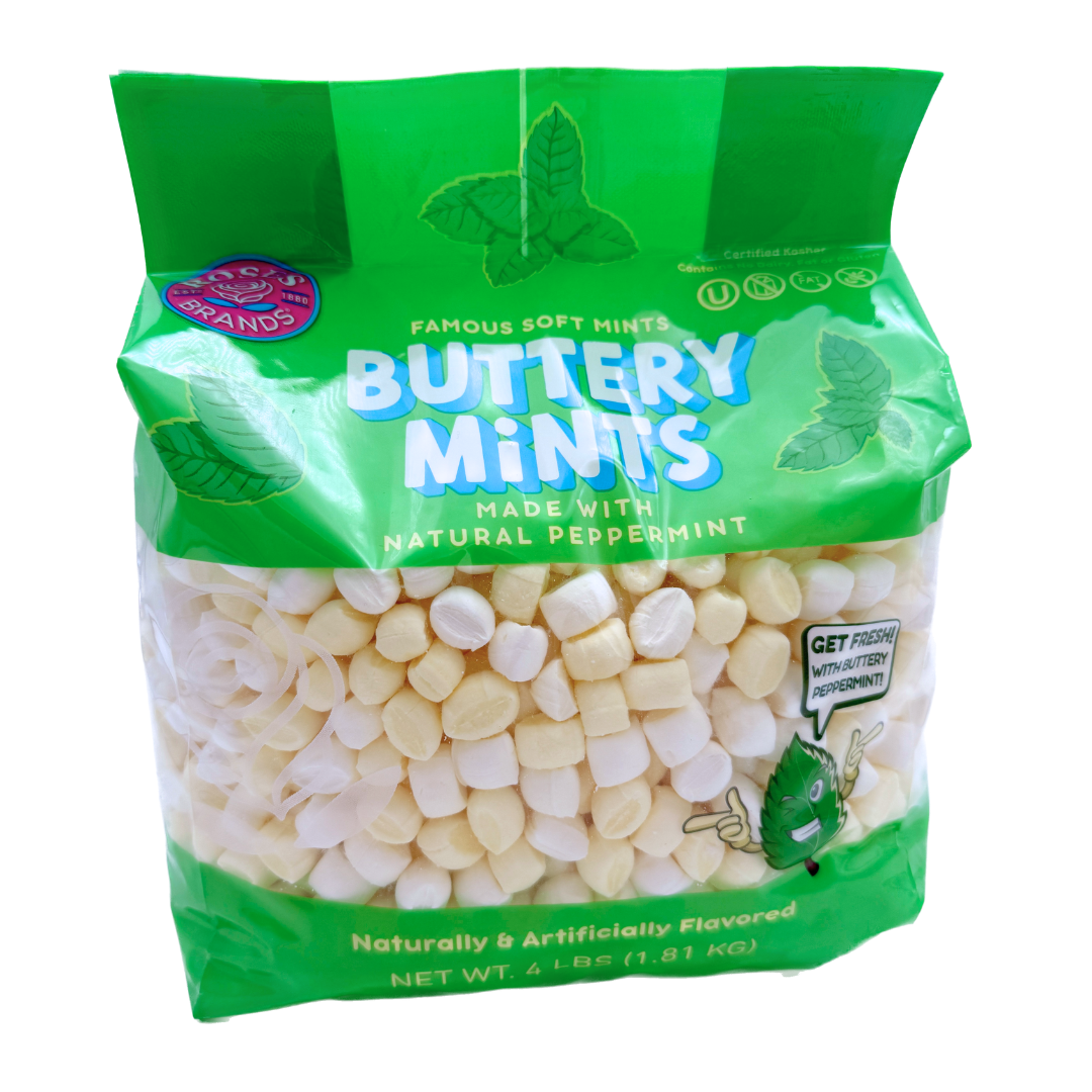 Roses Buttery Soft Peppermint Mints - 4lb