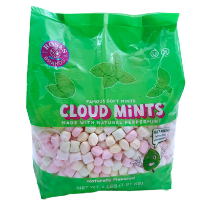 Roses Cloud Mints Peppermint Mints - 4lb