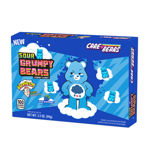 Warheads Sour Grumpy Bears Care Bears - 3.5oz