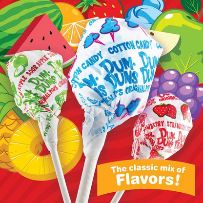 Dum Dums Original Mix Lollipops - 120ct