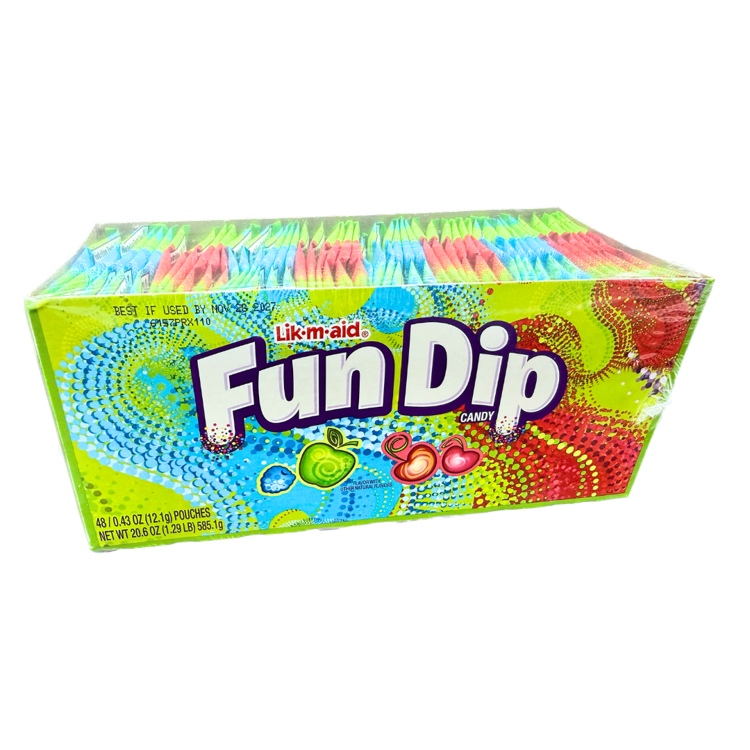 Lik-m-aid Fun Dip - 0.43oz / 48ct
