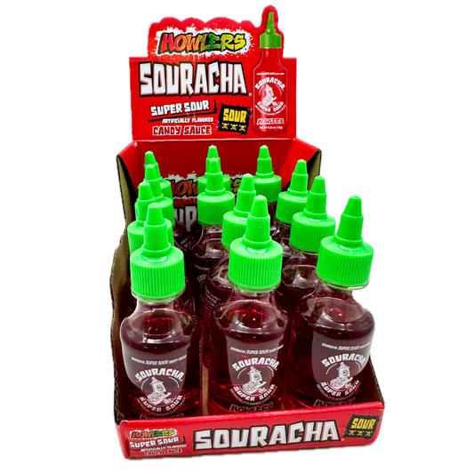 Howlers Souracha Super Sour Candy Sauce - 4.23oz / 12ct