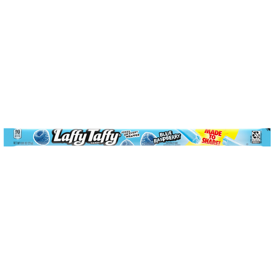 Laffy Taffy Blue Raspberry Ropes - 0.81oz / 24ct
