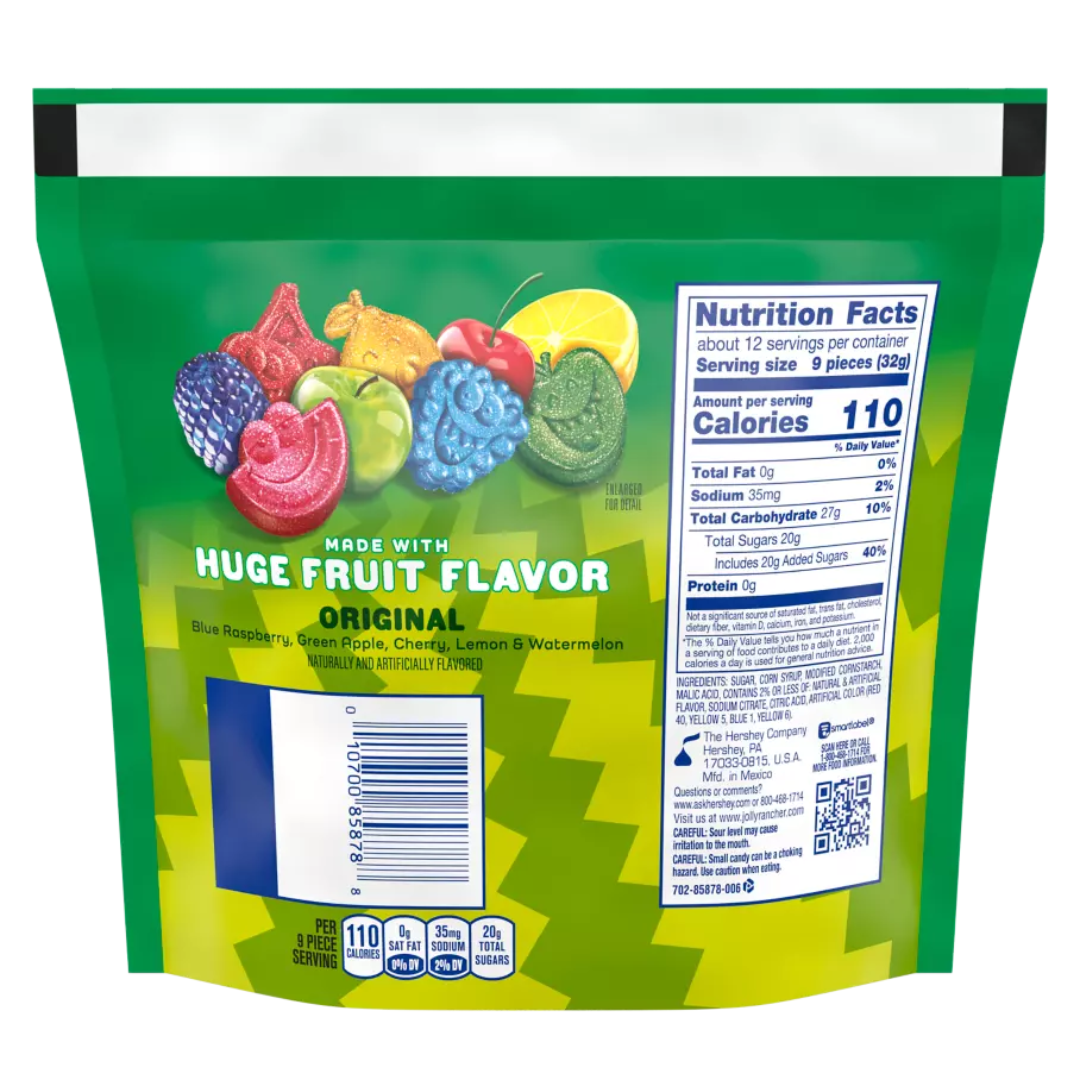 Jolly Rancher Gummies Sour Original Flavors - 13oz