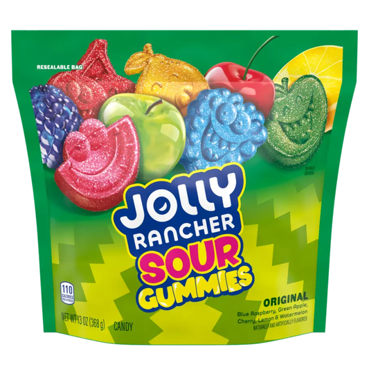 Jolly Rancher Gummies Sour Original Flavors - 13oz