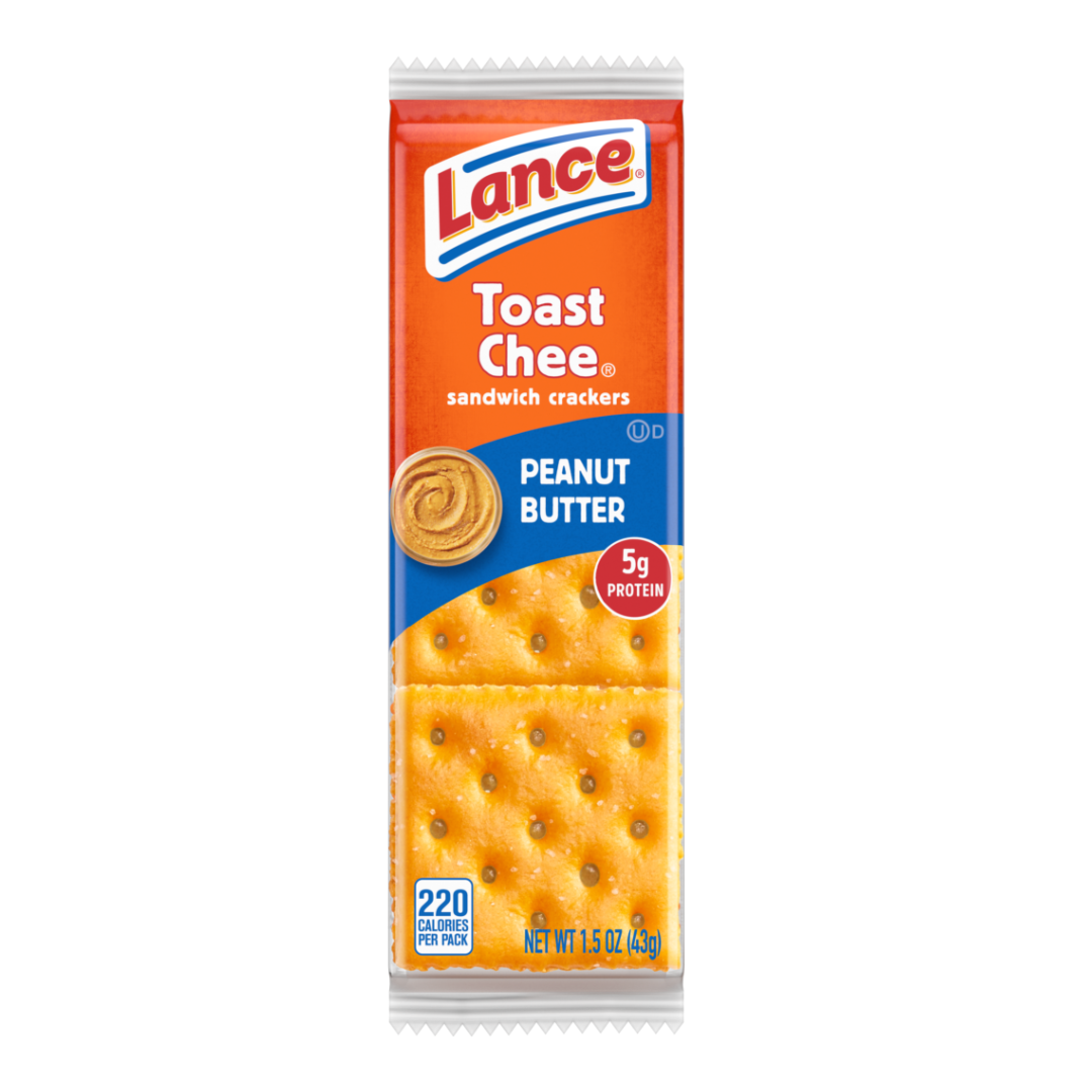 Lance ToastChee Peanut Butter Sandwich Crackers - 1.52oz / 20ct