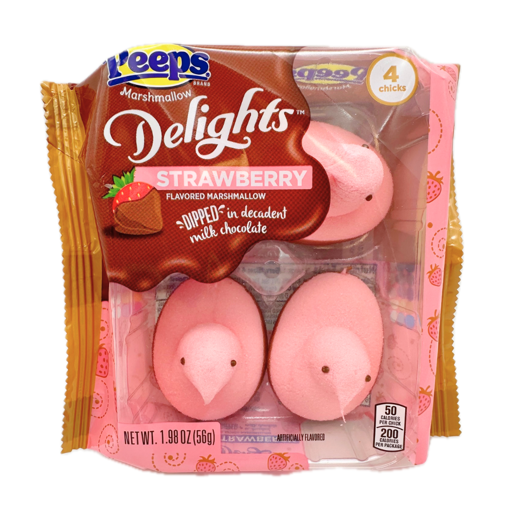 PEEPS Delights Strawberry Marshmallow Chicks - 1.98oz
