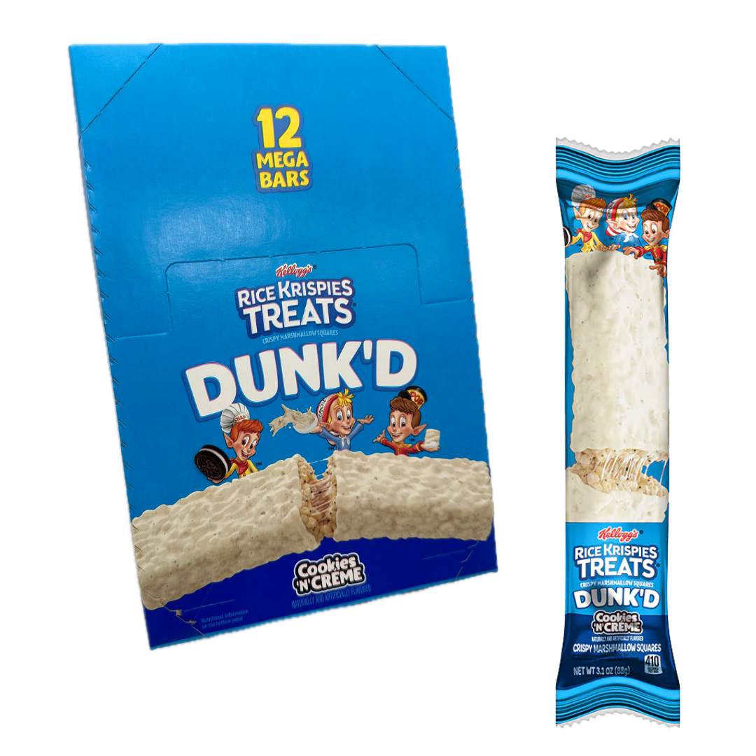 Rice Krispies Treats Cookies N Creme Dunk'd Bars - 3.2oz / 12ct