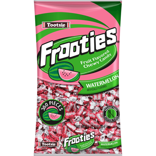 Watermelon Tootsie Frooties - 360ct