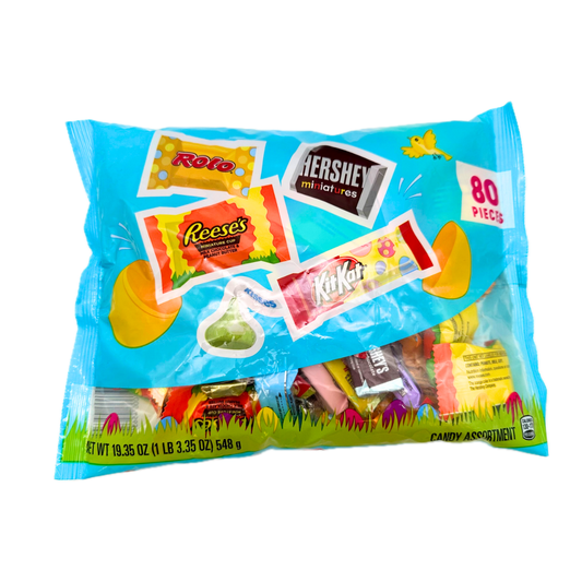 Hershey's 80 Piece Easter Candy Assortment - 19.35oz