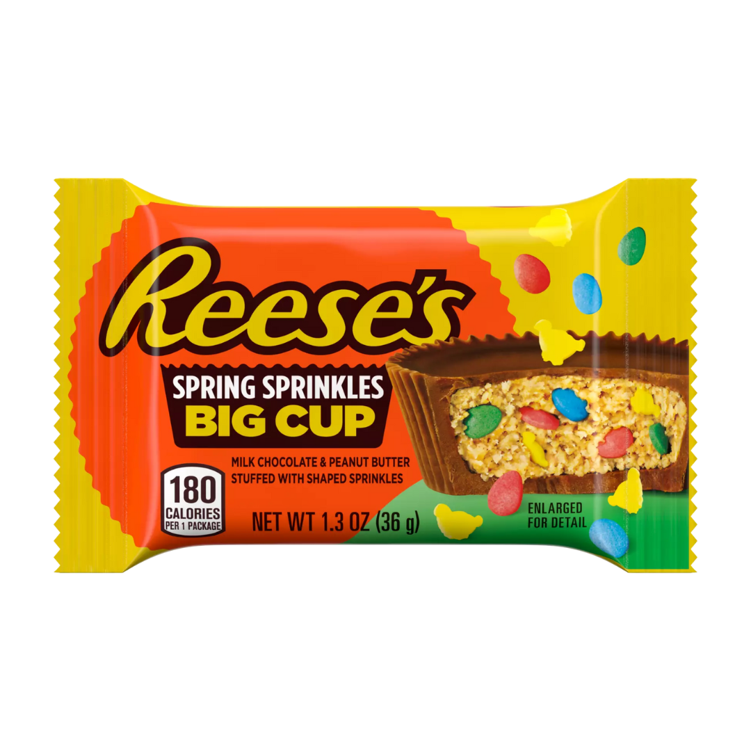 Reese's Spring Sprinkles Big Cup - 1.3oz / 16ct