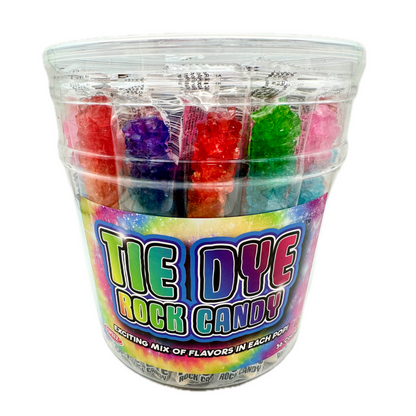 Tie Dye Rock Candy - 36ct