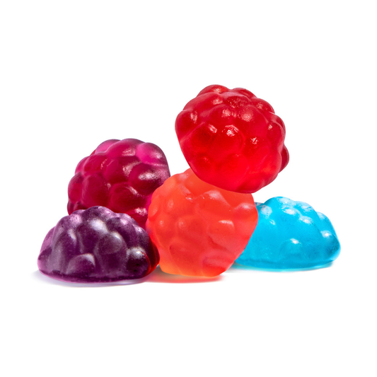 Mixed Gummi Berries - 5lb