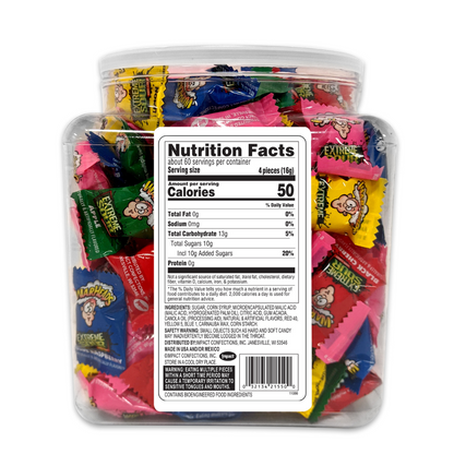 Warheads Extreme Sour Hard Candy - 240 ct