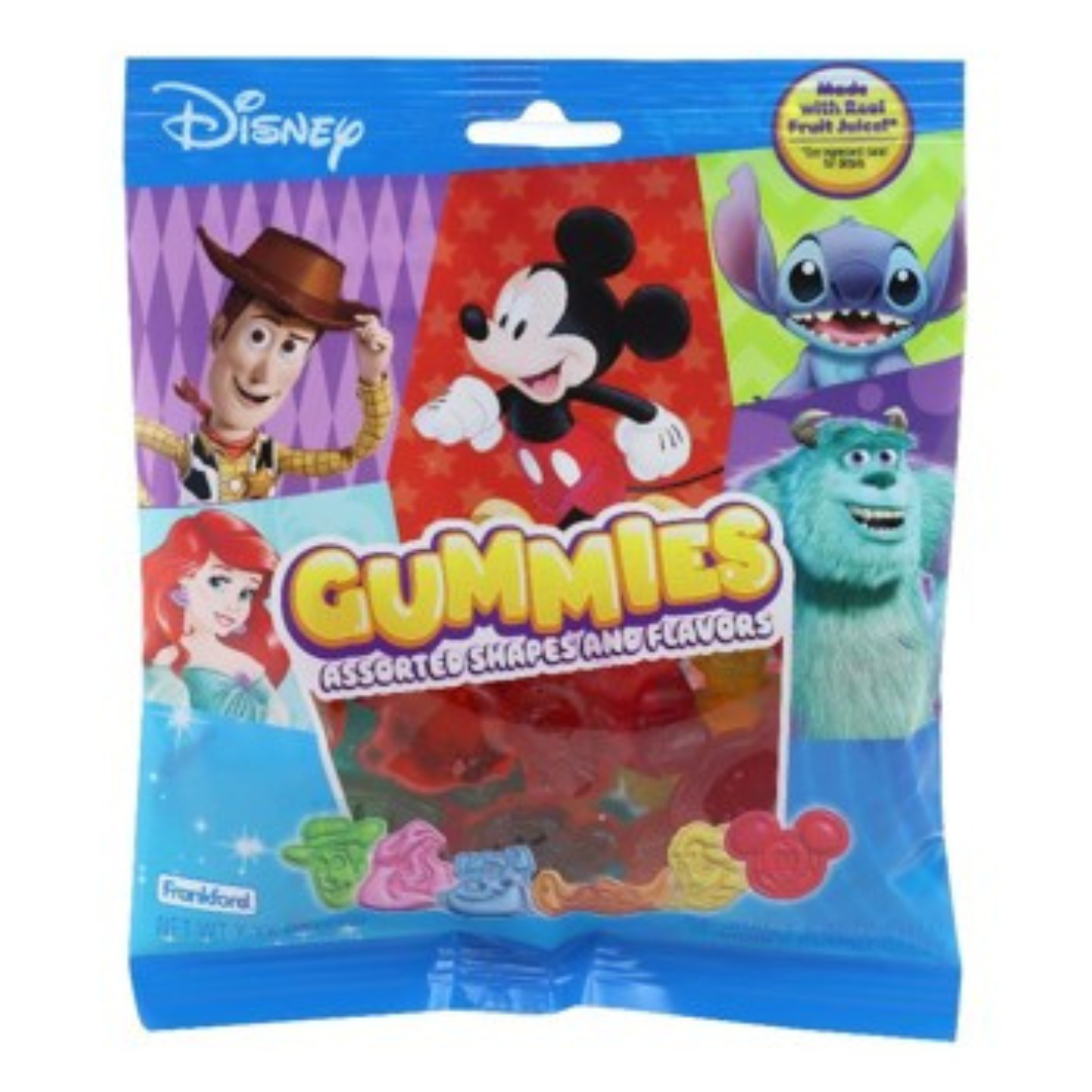 Disney Fruit Flavored Gummies - 4oz