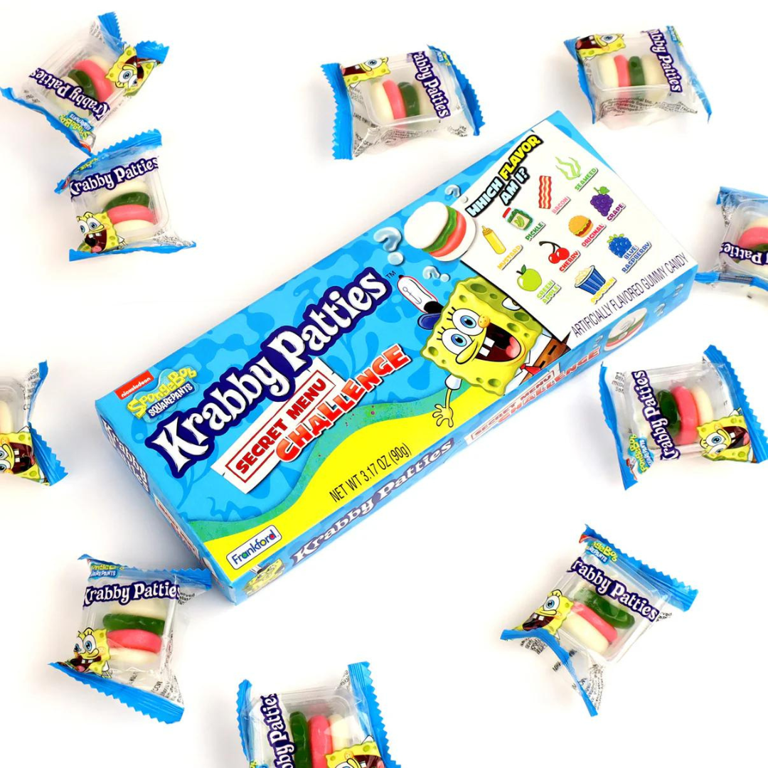 SpongeBob SquarePants Krabby Patties Secret Menu Challenge - 3.17oz