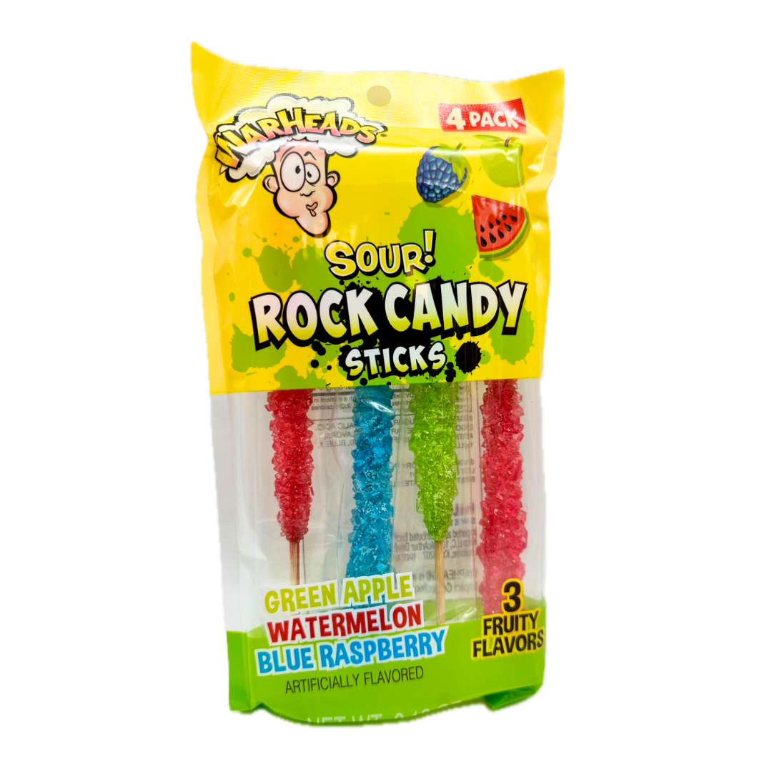 Warheads Sour Rock Candy Sticks - 2.12oz