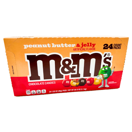 Peanut Butter & Jelly M&M's - 1.63oz / 24ct
