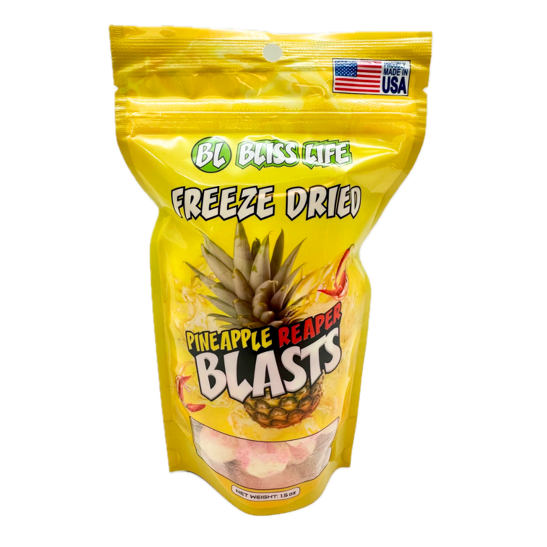 Bliss Life Freeze Dried Pineapple Blasts - 1.5oz