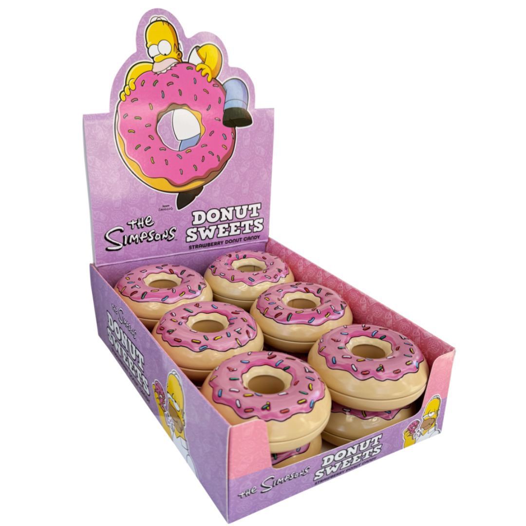 Simpson's Donut Sweets Tin - 12ct