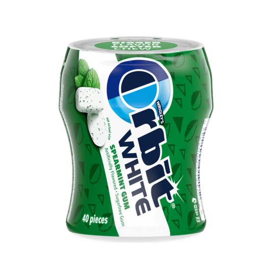 ORBIT White Spearmint Sugarfree Gum - 40pc