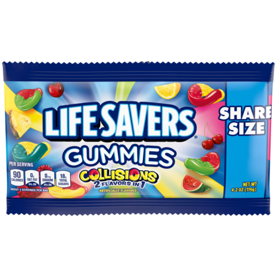 Life Savers Collisions Gummies Share Size - 4.2oz / 15ct