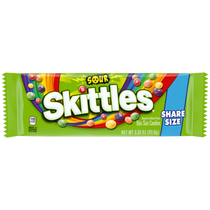 Skittles Sour Candy Share Size - 3.3oz / 24ct