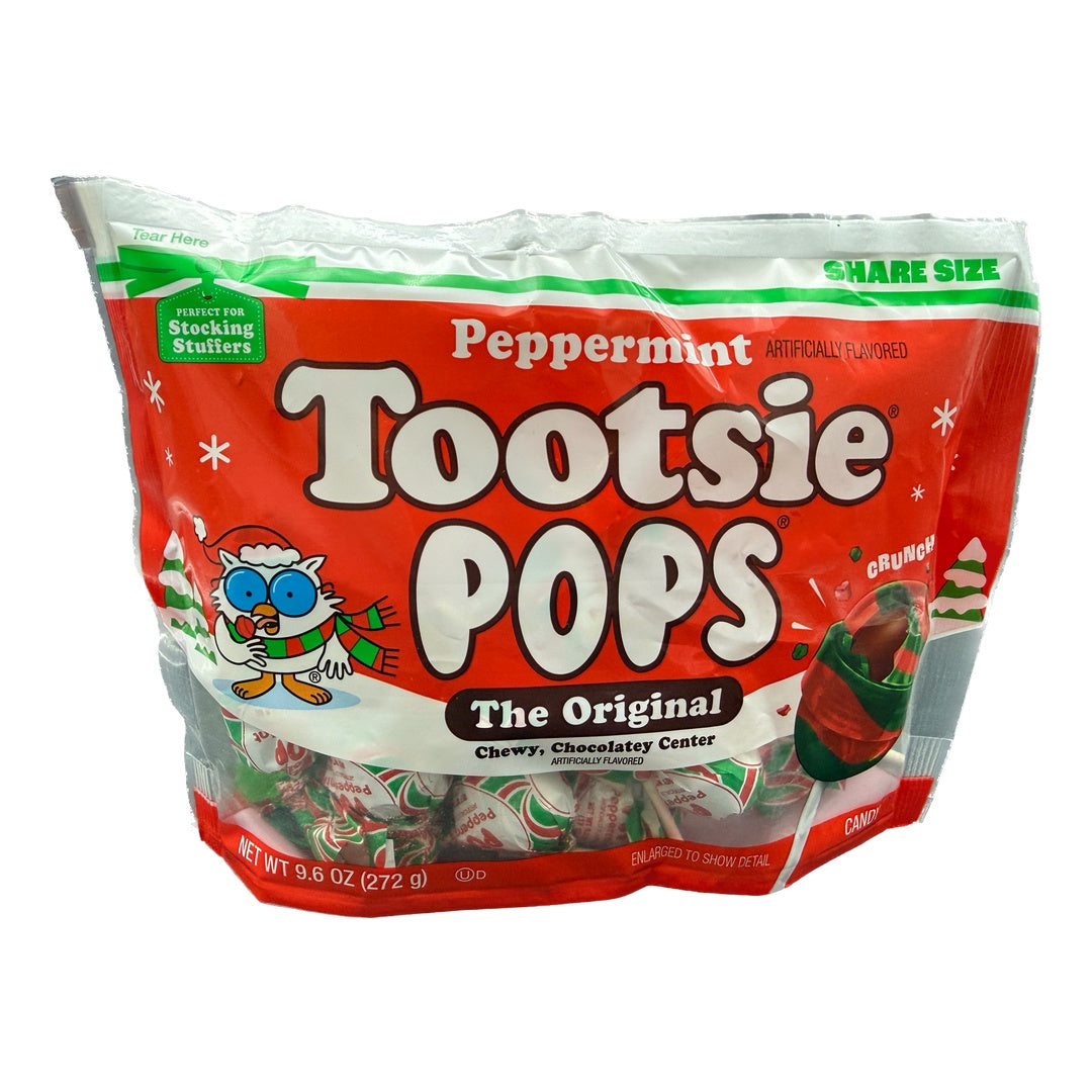 Tootsie Pops Peppermint - 9.6 oz