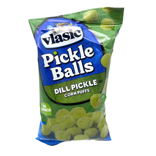Vlasic Pickle Balls Dill Pickle Corn Puffs - 2oz