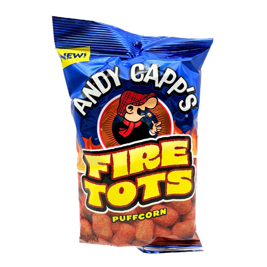 Andy Capp's Fire Tots Puffcorn - 1.5oz