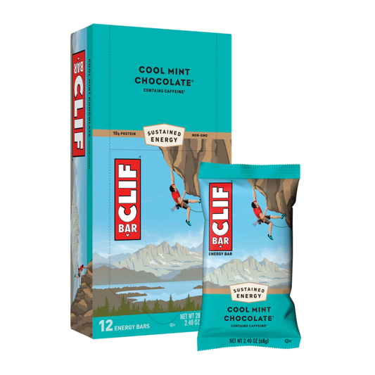 CLIFF BAR Cool Mint Chocolate - 2.4oz / 12ct