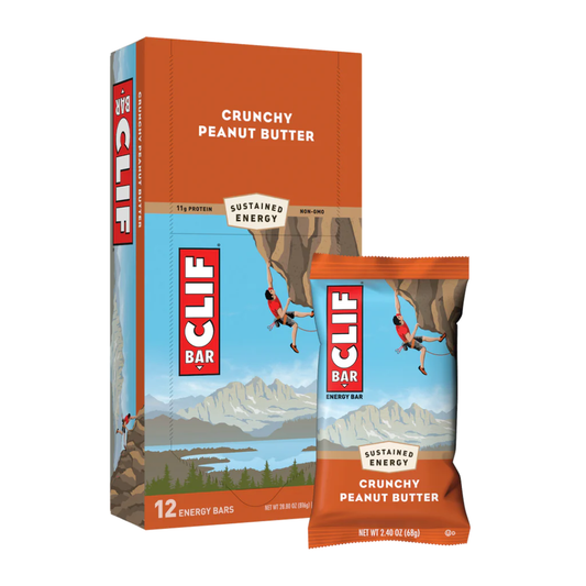 CLIFF BAR Crunchy Peanut Butter - 2.4oz / 12ct