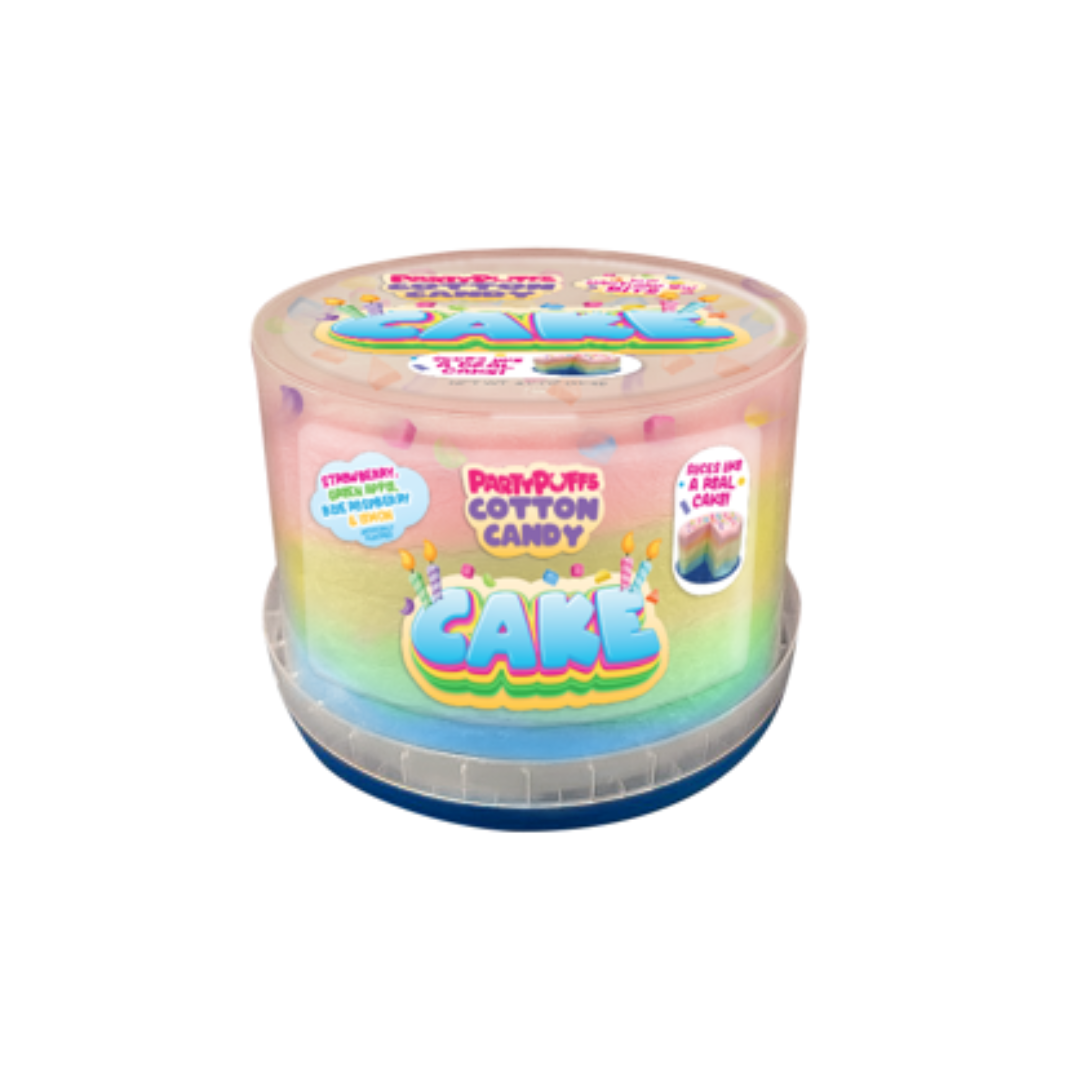 Party Puffs Cotton Candy Cake - 4oz