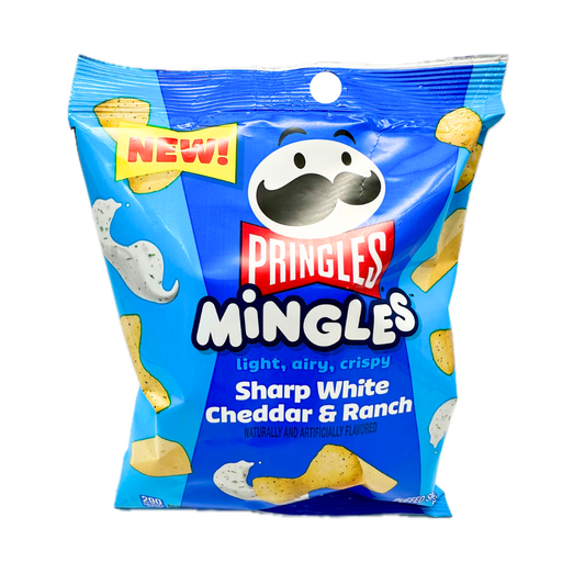 Pringles Mingles Sharp White Cheddar & Ranch - 2oz