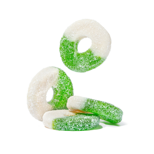 Gummi Apple Rings - 4.5lb