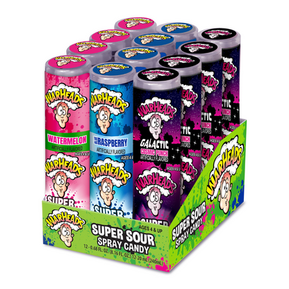 WarHeads Super Sour Spray 12ct