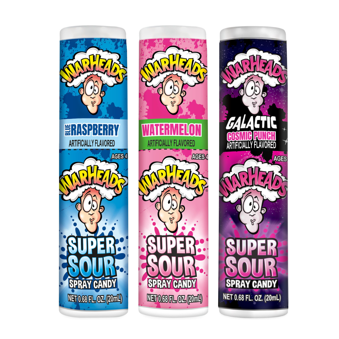 WarHeads Super Sour Spray 12ct