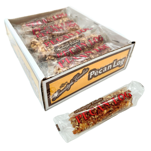 Crown Candy Pecan Log - 2.5oz / 12ct