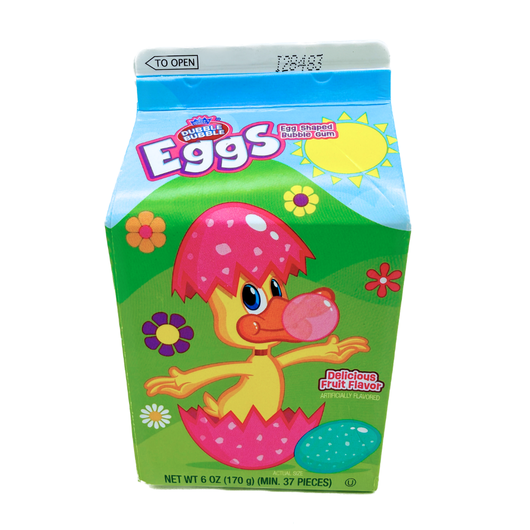 Dubble Bubble Eggs Bubble Gum - 6oz