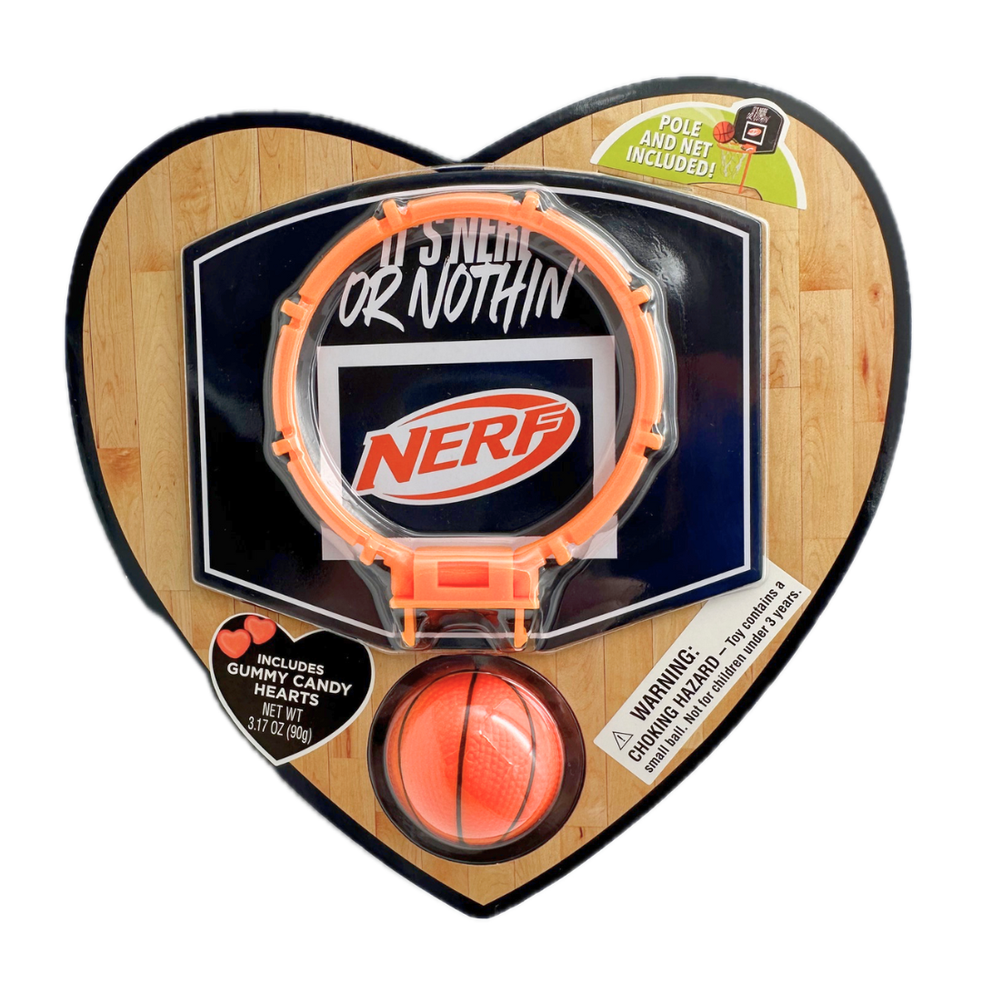 NERF Basket Ball Heart Box - 3.17oz