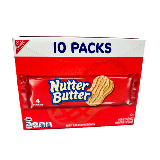 Nutter Butter Cookies - 1.9oz / 10ct