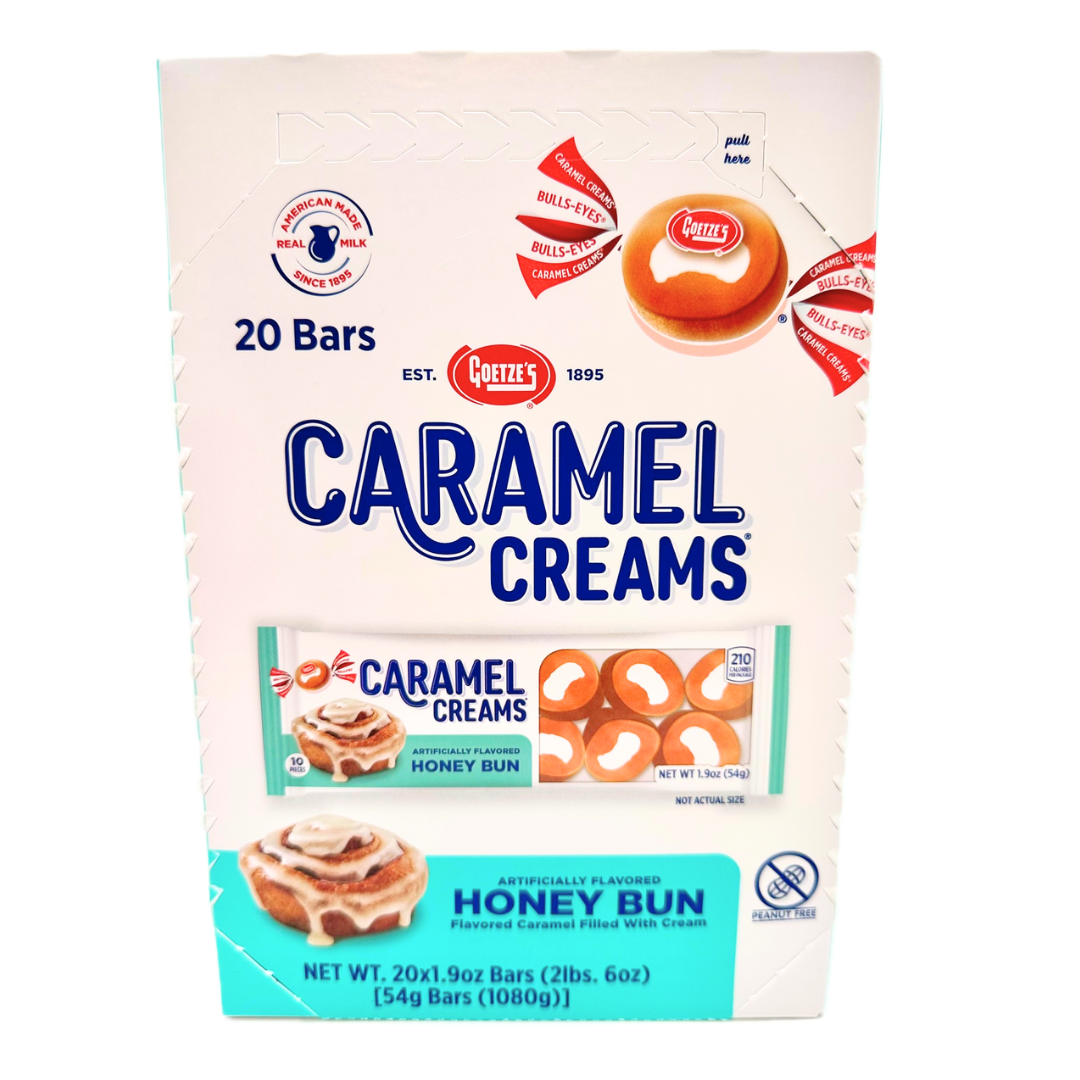 Goetze's Honey Bun Caramel Creams - 1.9oz / 20ct